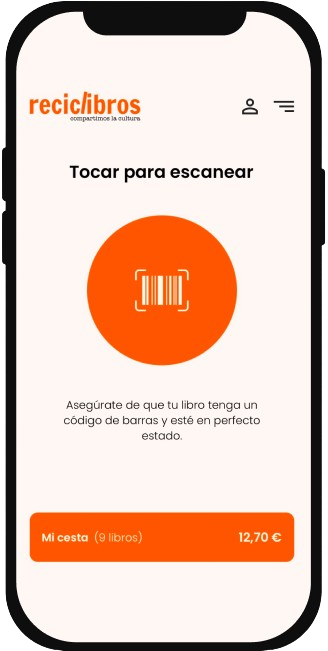 Reciblibros App